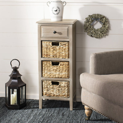 Breakwater Bay Santa Cruz End Table with Storage Reviews Wayfair